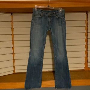 Citizens of humanity size 30 low waist bootcut Kelly stretch like new!